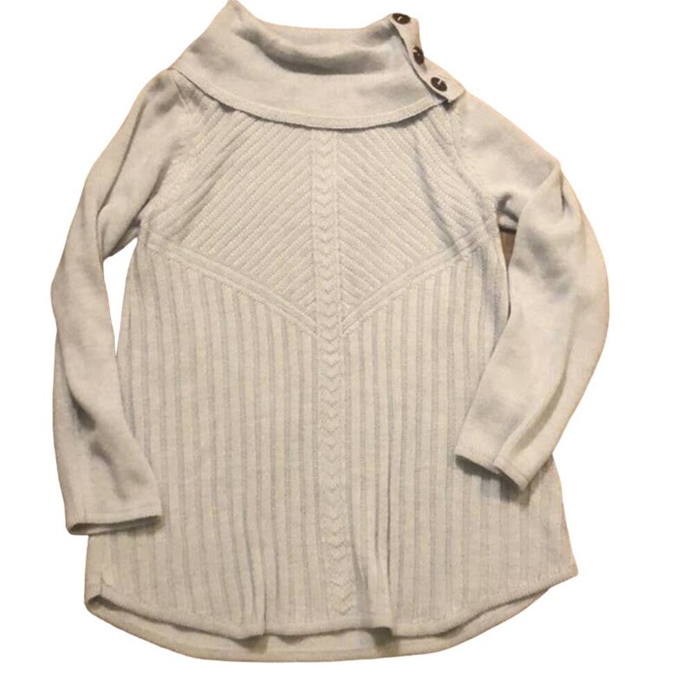 Design History Cowl Neck Sweater Sz L